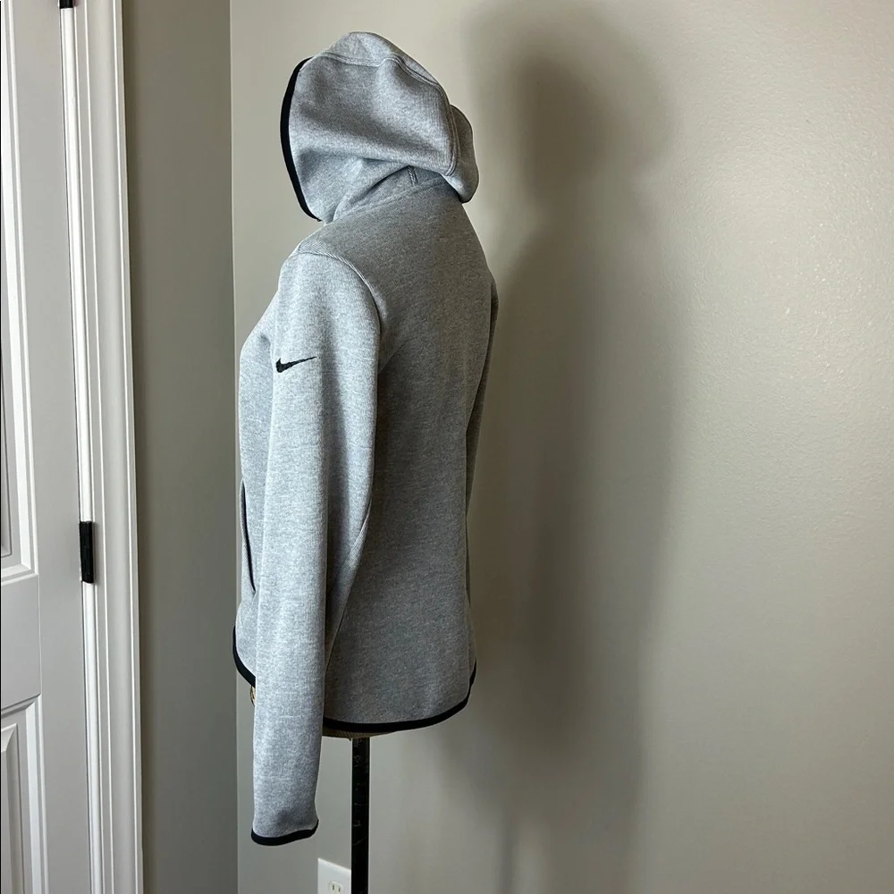 Nike Dri- fit  Gray and black Full-Zip Hoodie
